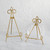 14" Gold Keller Metal Easel
