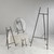 5" Black Art Easel