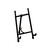 5" Black Art Easel