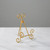 9" Stratford Gold Metal Easel