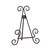 9" Black Stratford Metal Easel