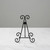 9" Black Stratford Metal Easel