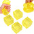 Sugar Dough Clear Yellow Cheese Squishy