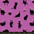 Freaky Familiars Witchy Black Cats Cotton Fabric