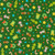 Little Grinch Whoville Character Toss Cotton Fabric