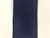 Navy Blue Floral Embossed Wired Ribbon