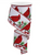 Red Cardinal on Pine & Berry Branch Christmas Ribbon 2.5"
