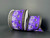Purple Spider & Web Wired Ribbon 2.5"