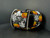 Black Glittered Ghosts & Pumpkins Wired Ribbon 2.5"
