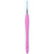 Clover Amour Steel Crochet Hook – Size No. 4 (1.25mm) Pink