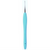 Clover Amour Steel Crochet Hook – Size No. 10 (0.75mm) Aqua Blue