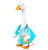 Giddy the Goose Nurse Scrubs Outfit