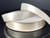 Ivory Unwired Double Face Satin Ribbon 5/8" X 25YD