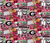 University of Georgia "Doodle Designed by Sammy" Cotton Fabric