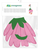 Gordy the Goose Flower Fabric Outfit Set (Tabletop)