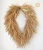 26" X 32" Beige Bead Grass Oval Wreath - (UV)