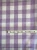 60" Wide Richcheck 1" Lilac Gingham Check Fabric