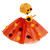 Giddy the Goose Fall Leaf Dress Outfit - Fits 21" Porch Goose