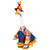Giddy the Goose Autumn Scarecrow Outfit - Fits 21" Porch Goose