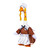 Giddy the Goose Harvest Pilgrim Girl Outfit - Fits 21" Porch Goose