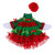 Giddy the Goose Christmas Bows Dress Outfit - Fits 21" Porch Goose