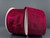 Burgundy Lush Velvet Wired Ribbon - 2.5"