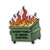 Everything Is Under Control Dumpster Sticker