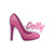 Pink Heel Dolly Parton Sticker