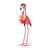 Island Paradise Wig & Lei Accessories - For Porch Goose / Porch Flamingo