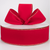 2.5" Holiday Red with Gold Wired Velvet Ribbon (25 Yards)