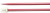 Susan Bates Silvalume Single Point Knitting Needles 14" Size 9 - Red