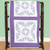 Lavender Flowers 18" Quilt Blocks