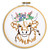 Highland Cow  6" Hoop Kit