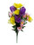 Purple Tulips & Daffodils With Pink Daisies