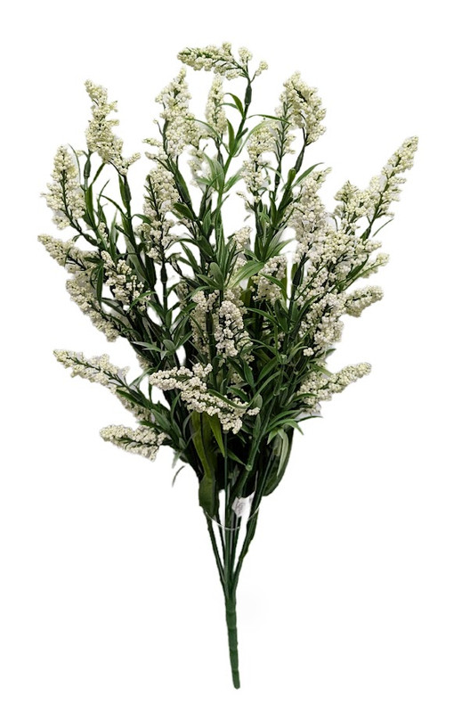 22" Cream Heather Spray