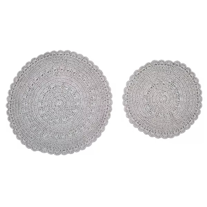 Park Designs Lace Accent Mist Mat Set