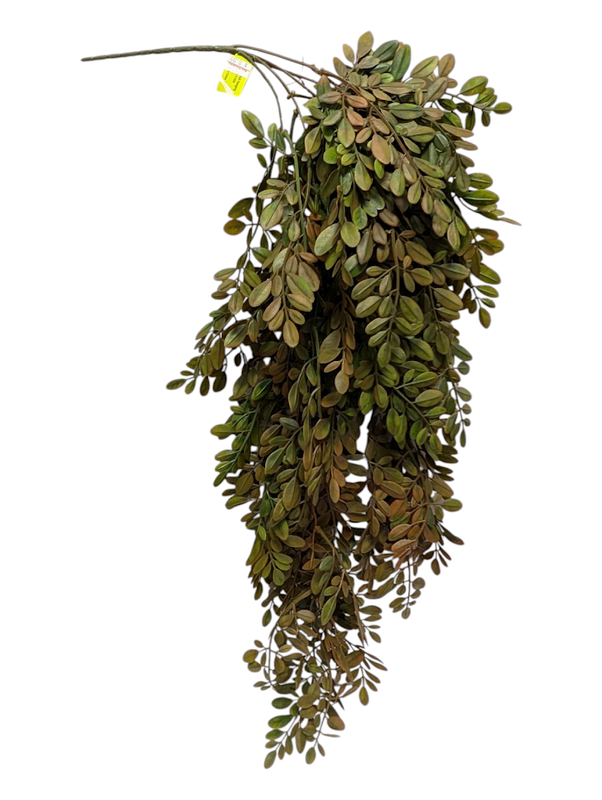 34" Hanging Hemlock Bush - Sage