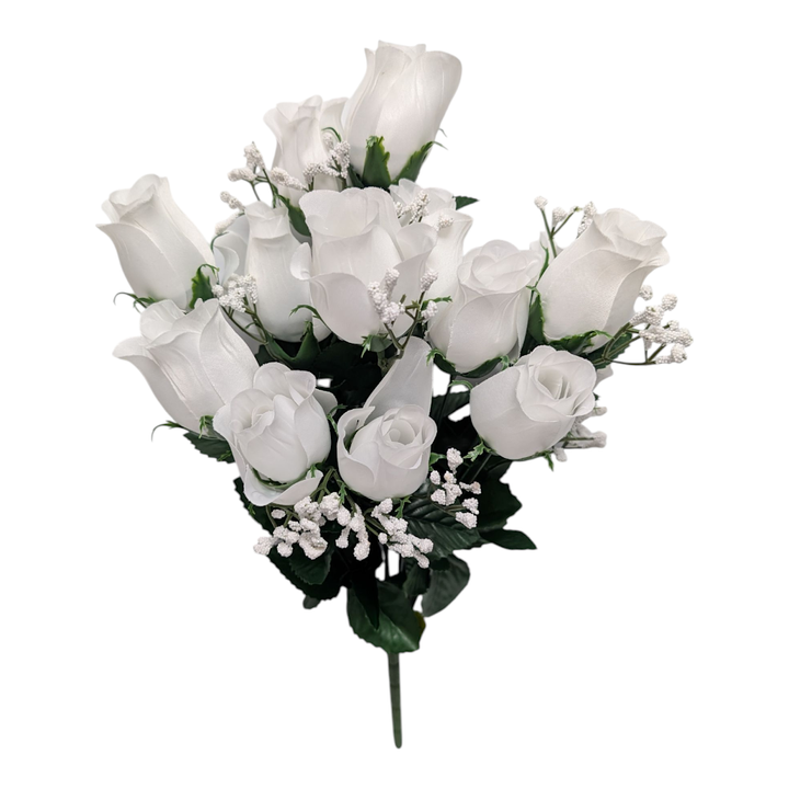 White Rose Buds Bush