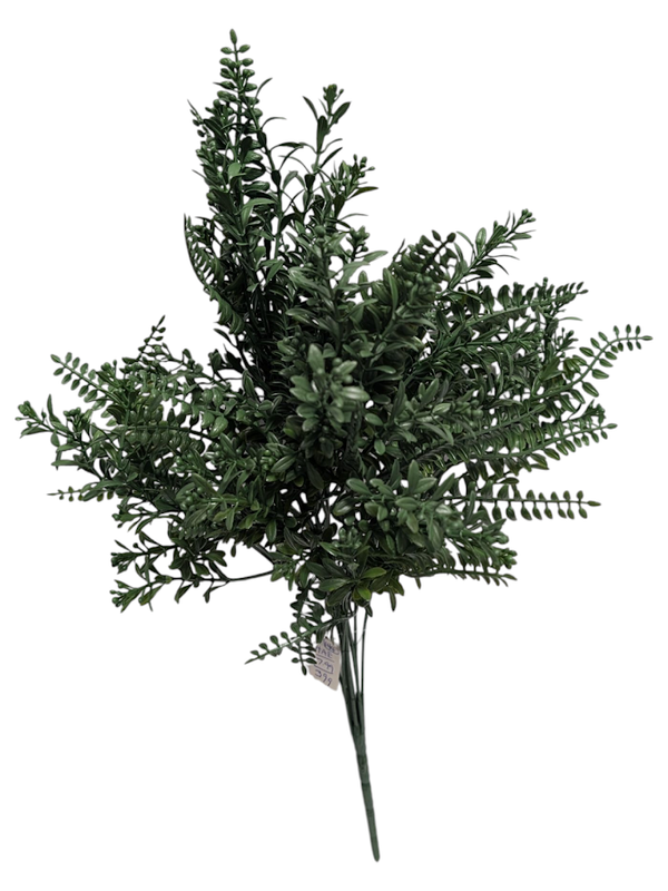 Green Mixed Fern Bush Green Mixed Fern Bush
