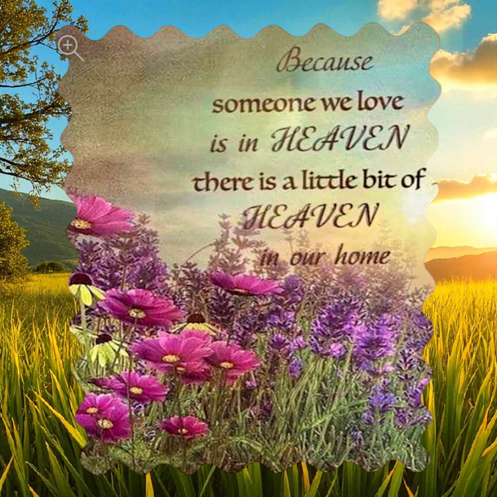 50" x 60" Inspirational Quilted Throw - Someone We Love In Heaven