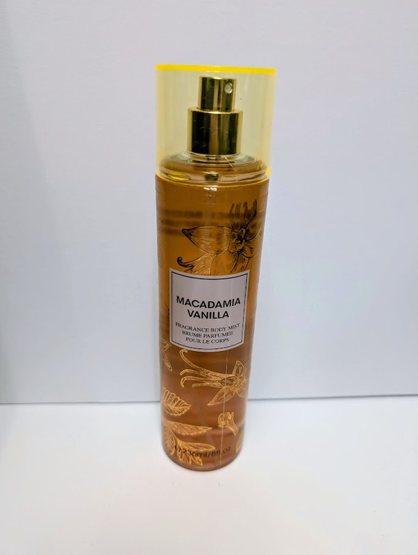 Macadamia Vanilla Body Mist - Inspired by Bath & Body Works Macadamia Vanilla