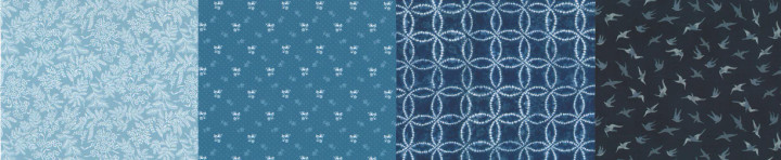 Celebrating 50 Years of Moda Fabrics - Indigo Blenders - 33800 14
