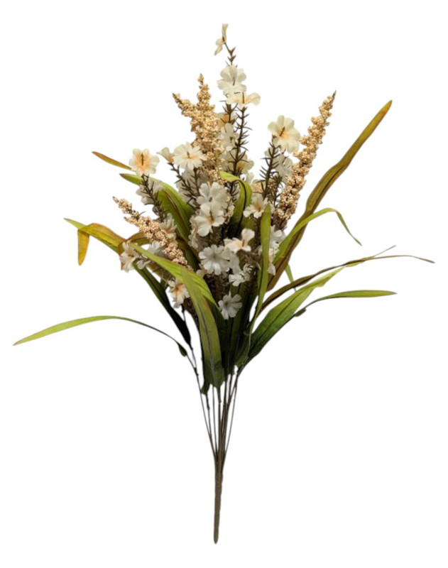 Cream Gypso & Berry Bush