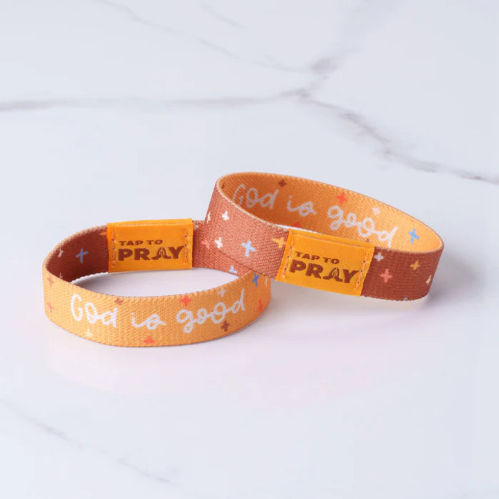 Tap To Pray™ Reversible Wristband -God Is Good