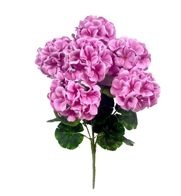 18.5"Pink Geranium Bush