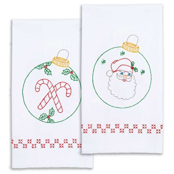 Candy Claus Decorative Hand Towels