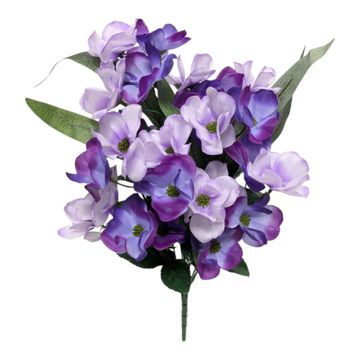 Lavender Romantic Blooms Floral Bush