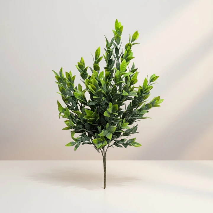 21" Full Ruscus Bush