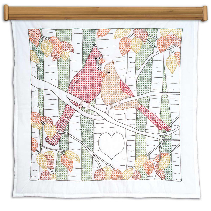 Cardinals Wall Quilt