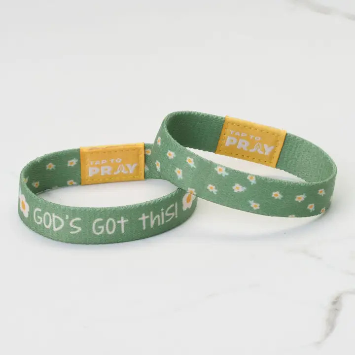 Tap To Pray™ Reversible Wristbands - Kingfolk Series®  Wristband – God's Got This